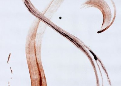 Sedona Snake eco pigment painting artwork