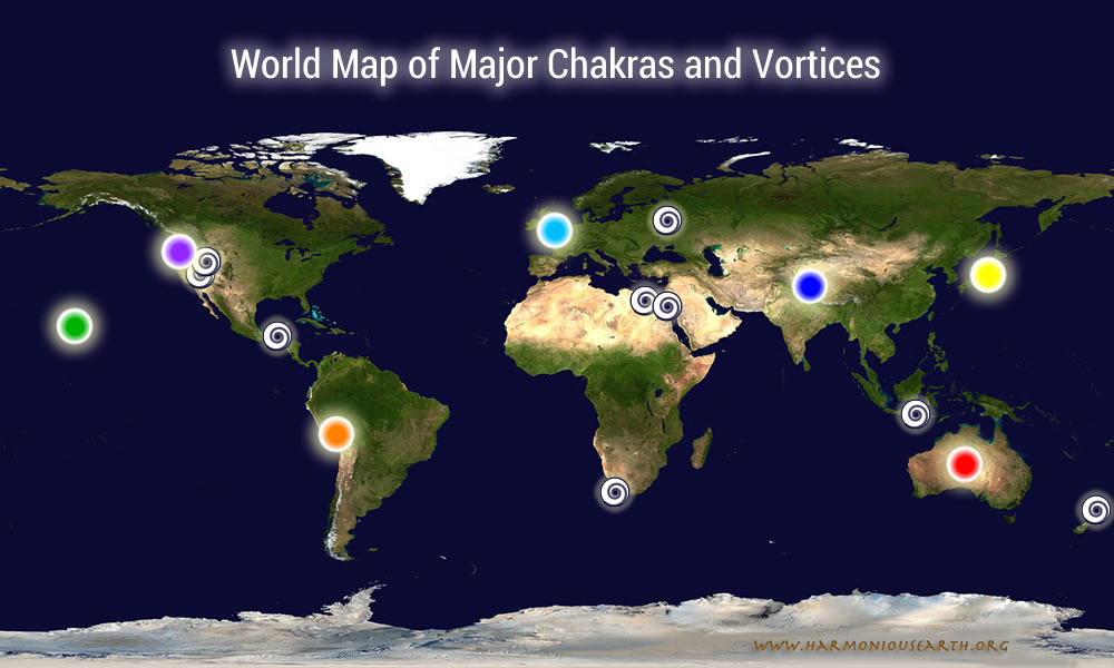 Earth Chakra Points and Vortices