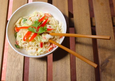 Raw Pad Thai – Kelp Noodle Pasta!